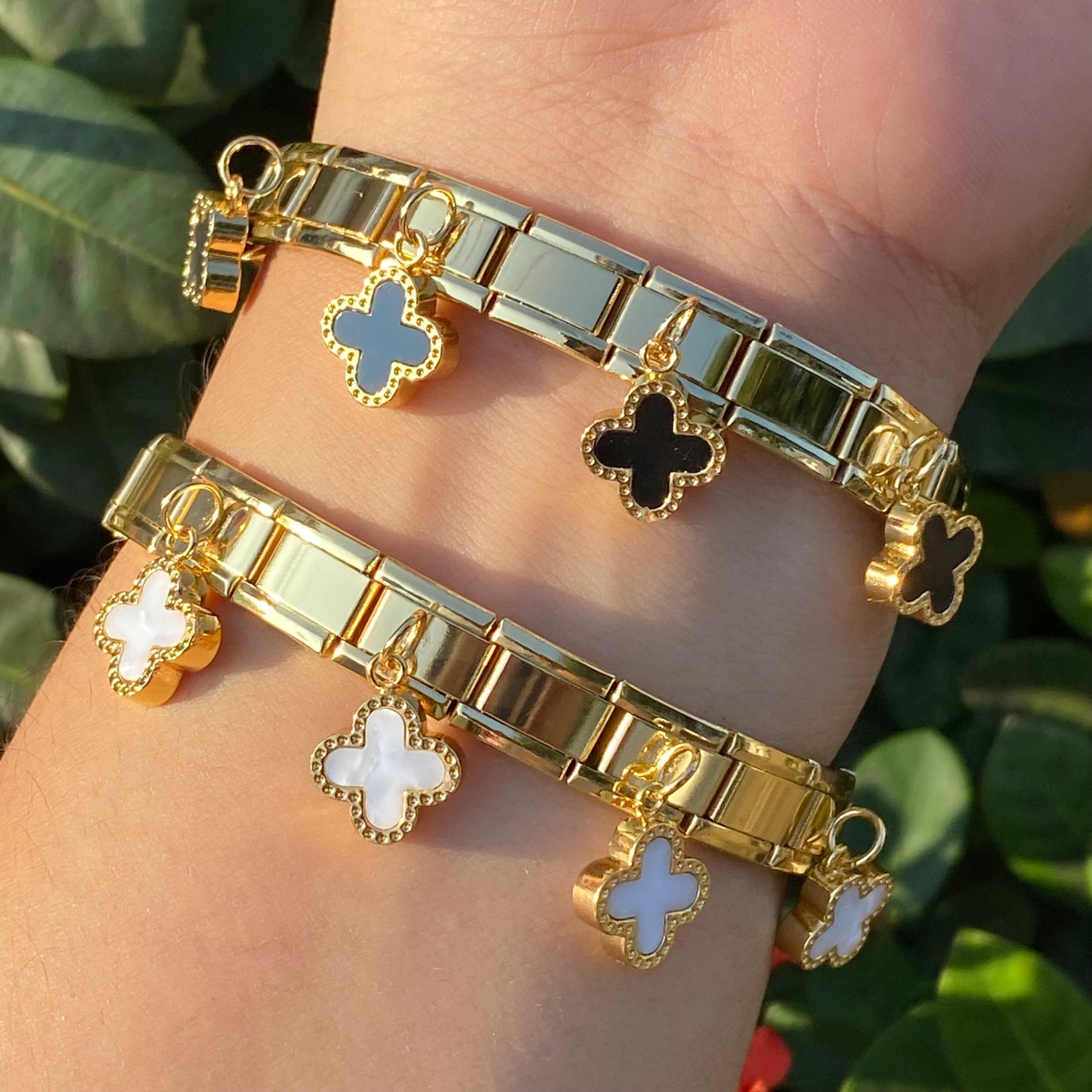 Pulsera Italiana Trébol