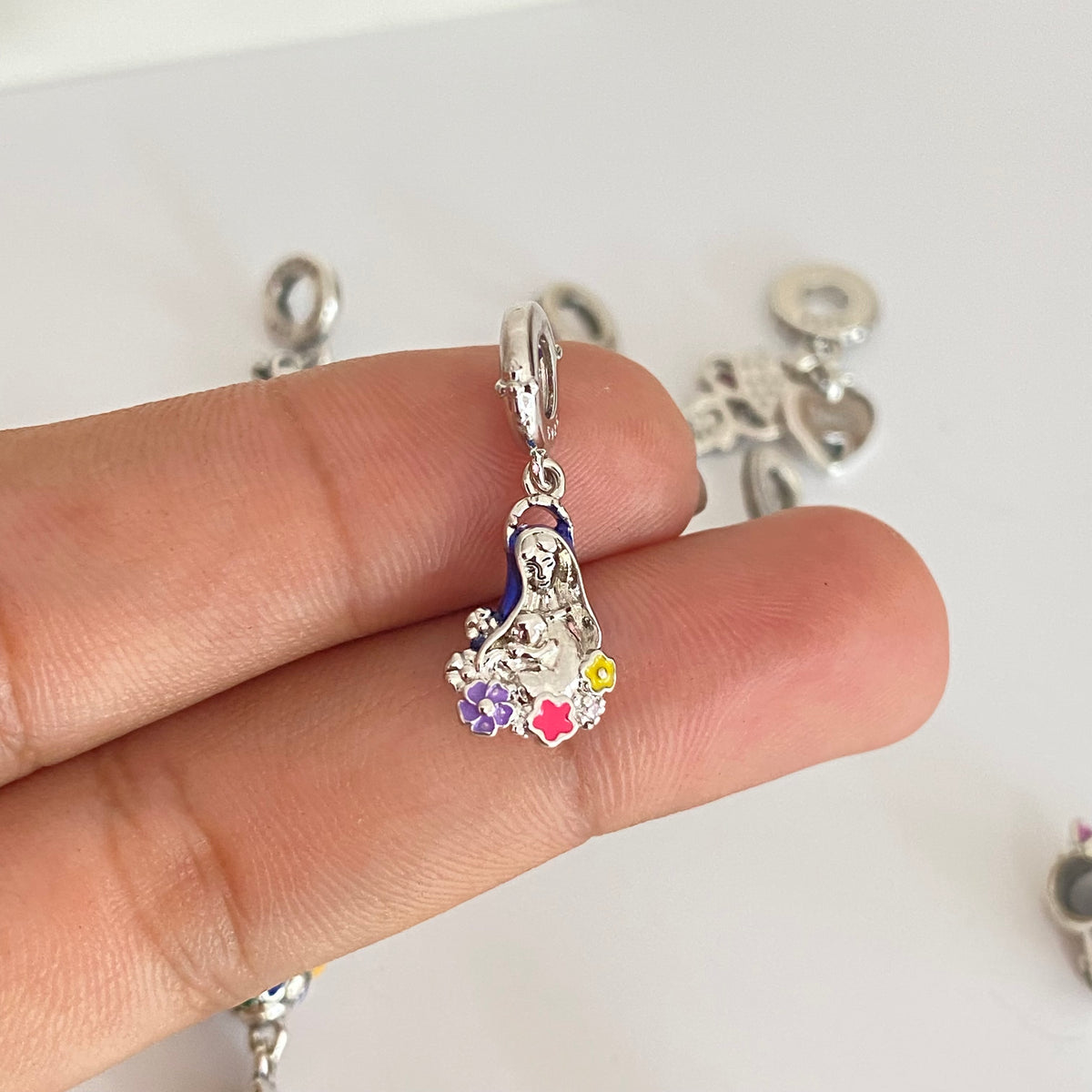 Charms Inspo Pandora Silver magic🧸🎈