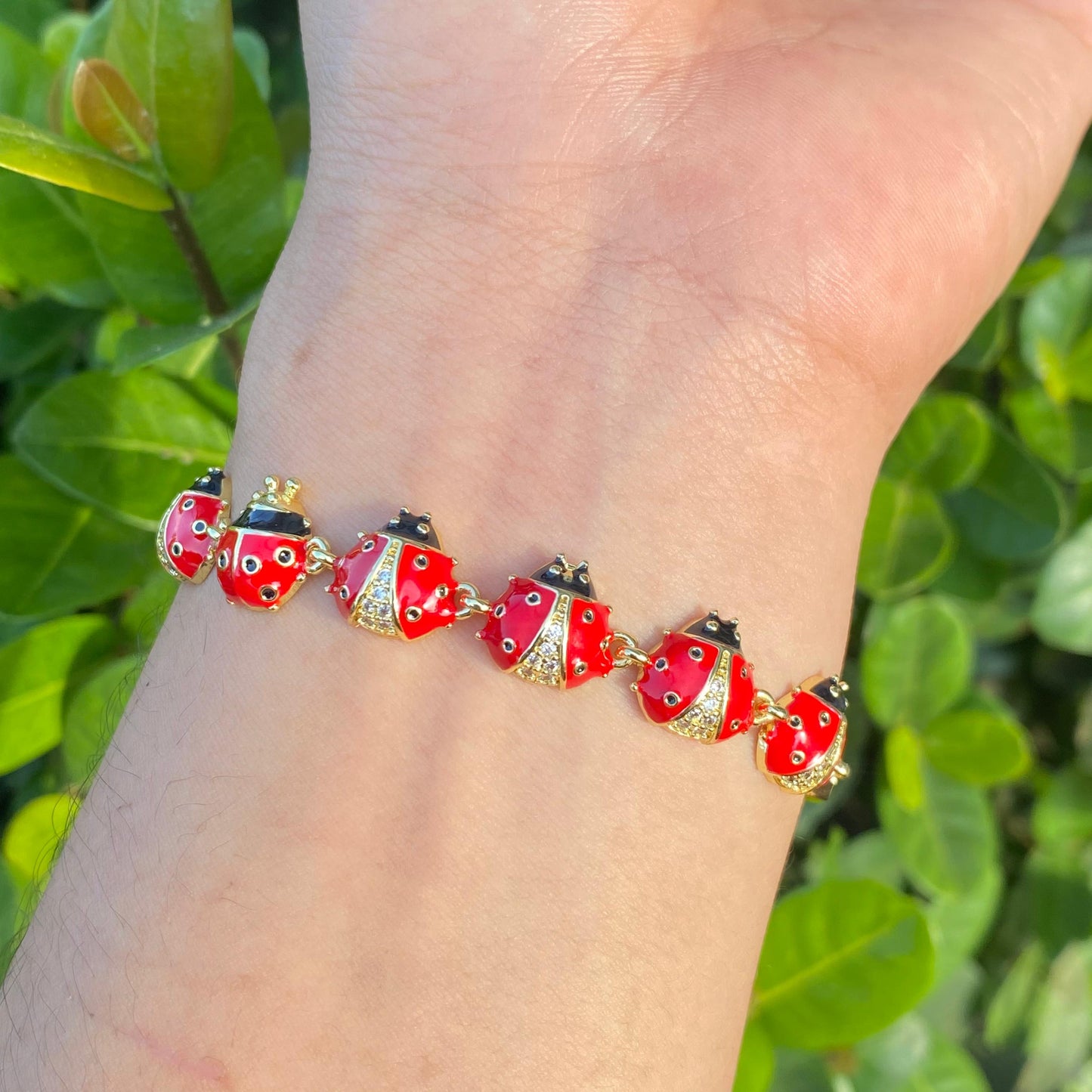Pulsera Catarinas chapa