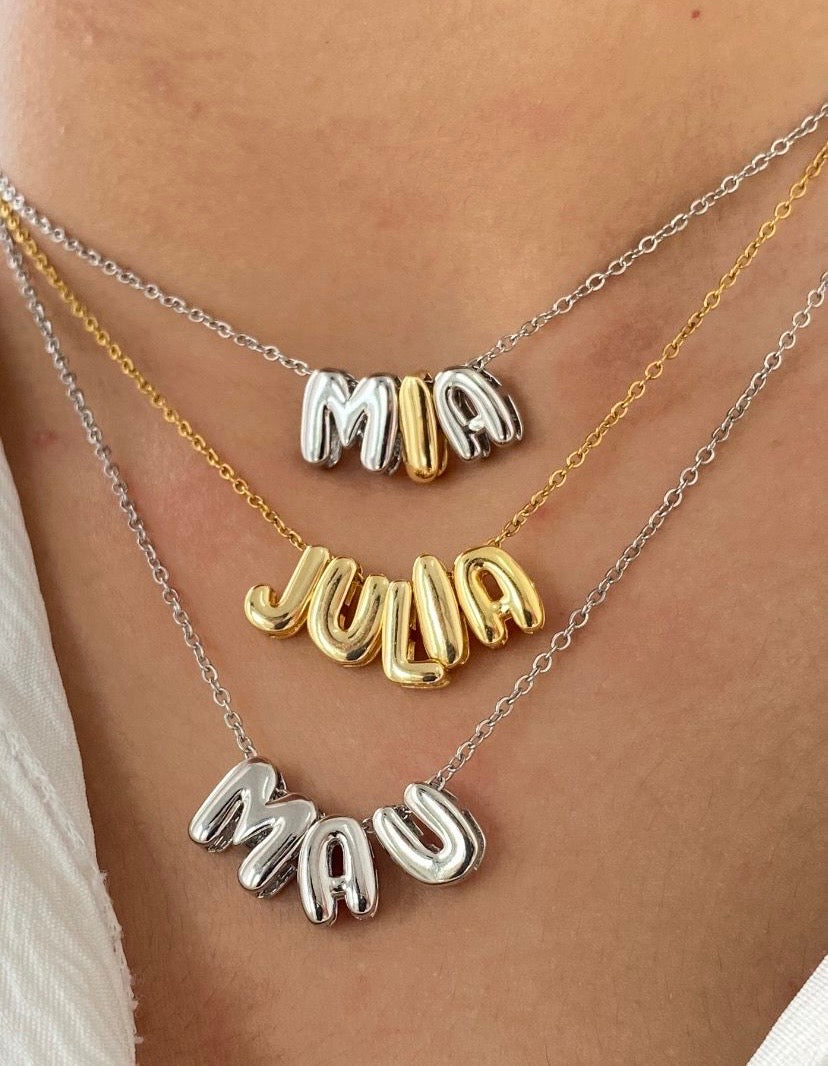 Personaliza tu collar con nombre
