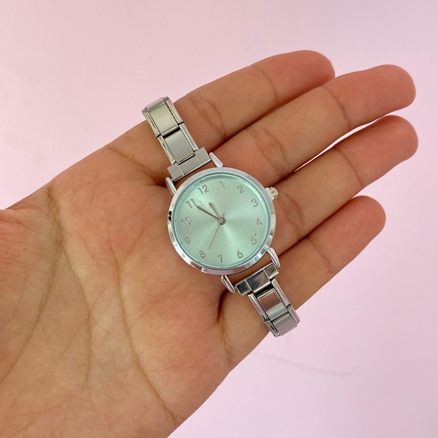 Reloj Redondo Italiano Acero