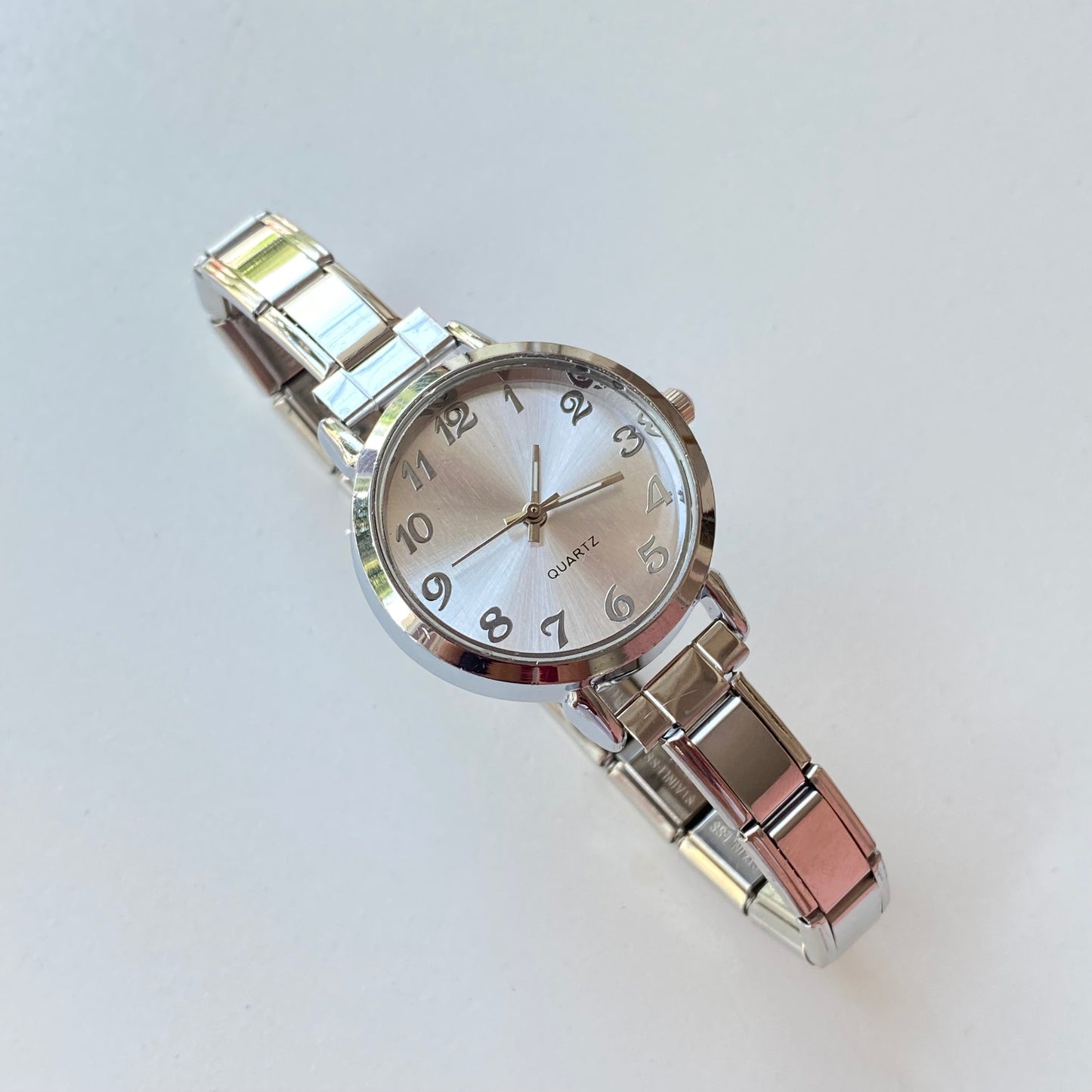Reloj Italiano Plateado