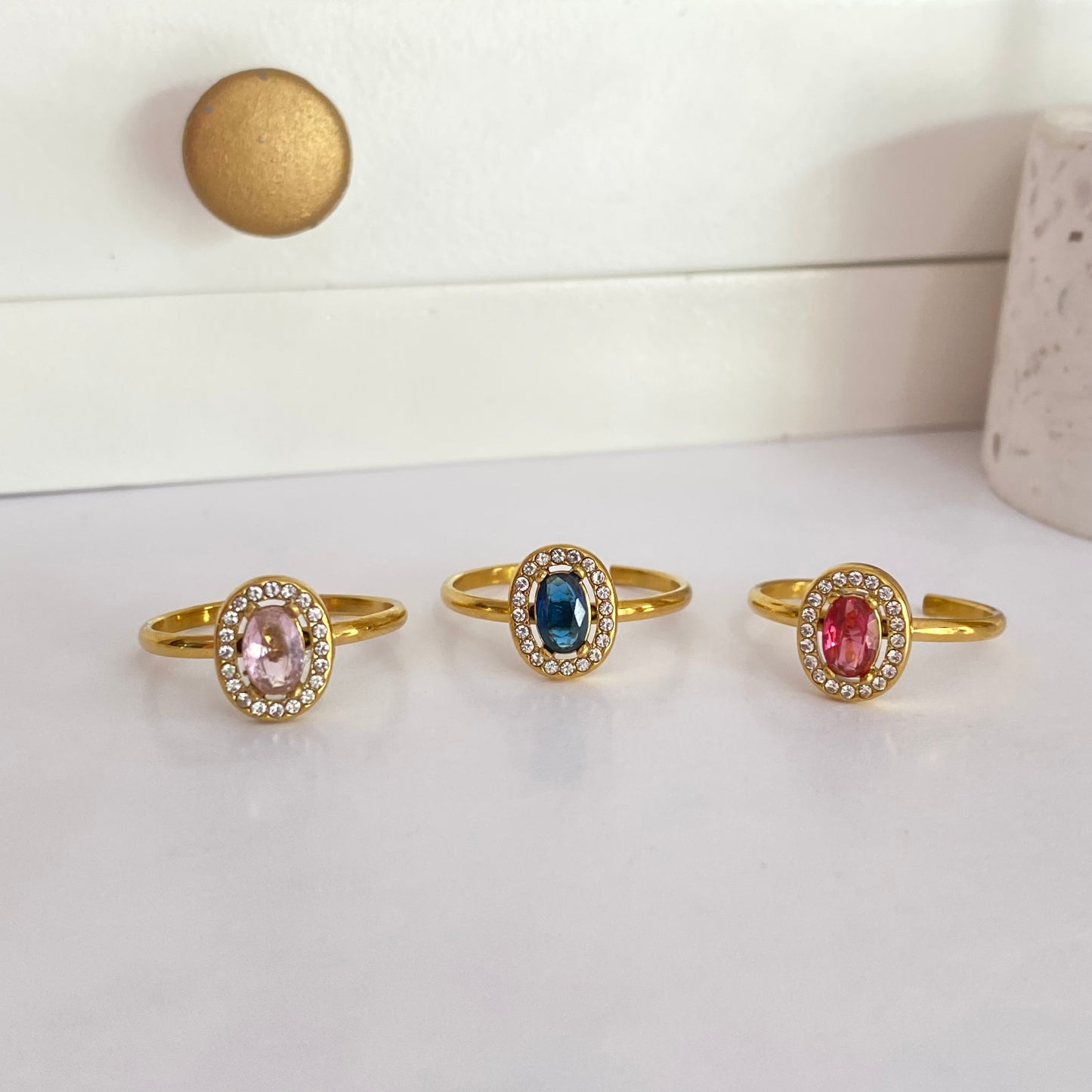 AN1595 acero/ovalado