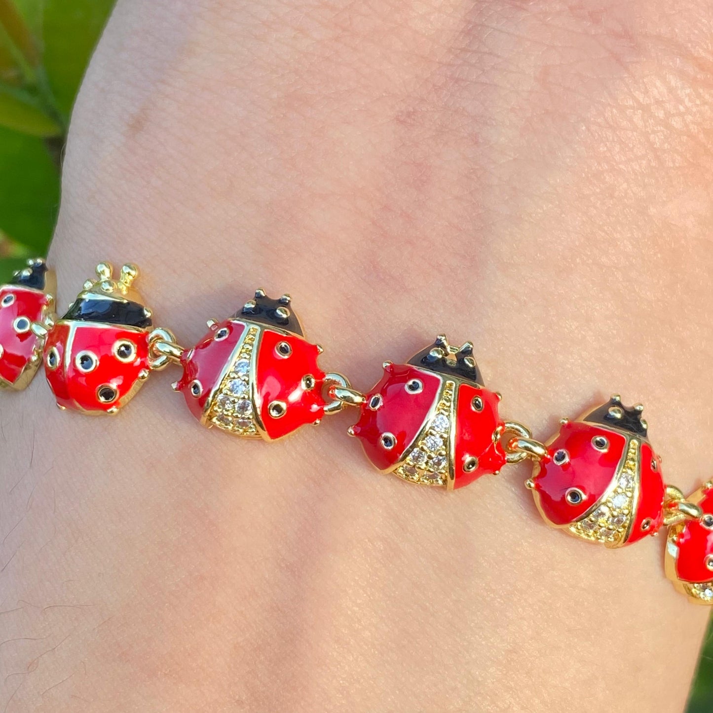 Pulsera Catarinas chapa