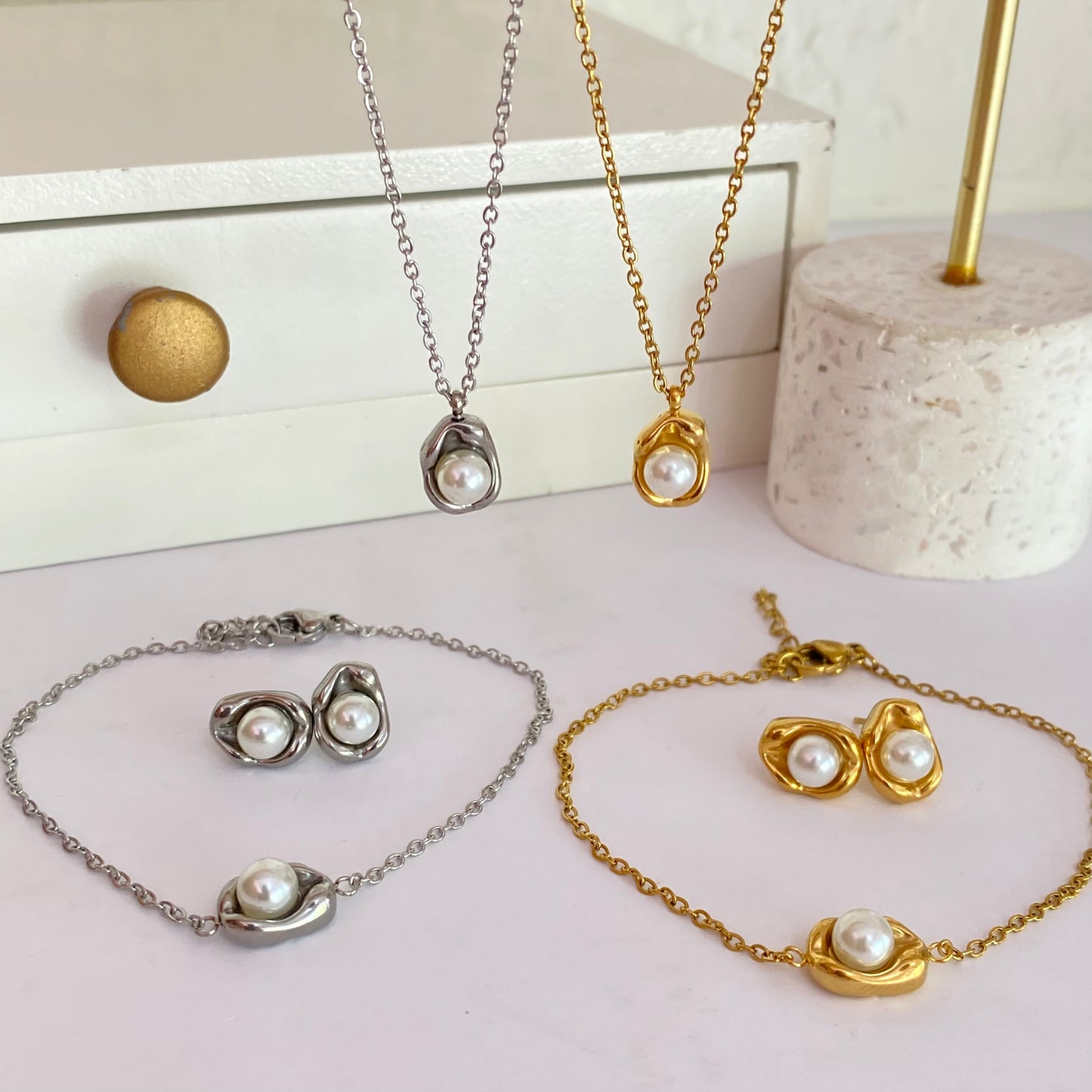 C7904 acero/set
