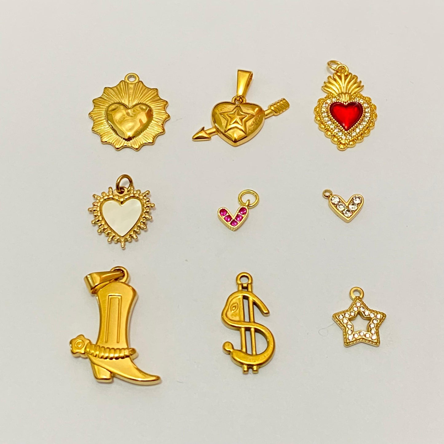 Charms acero inoxidable