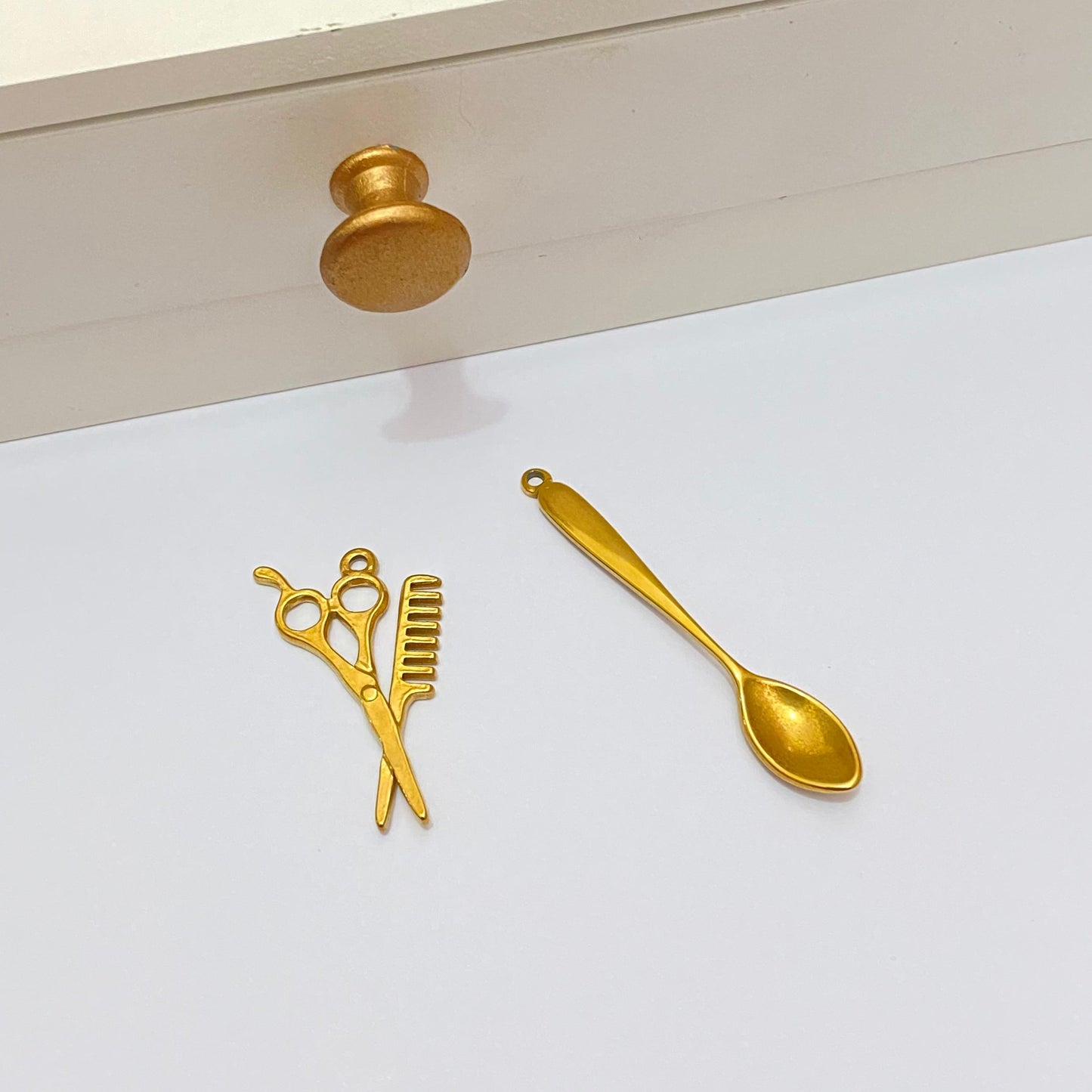 Charms cuchara y tijeras