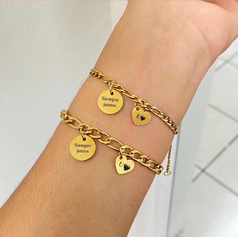 Pulseras Dúo Personalizada