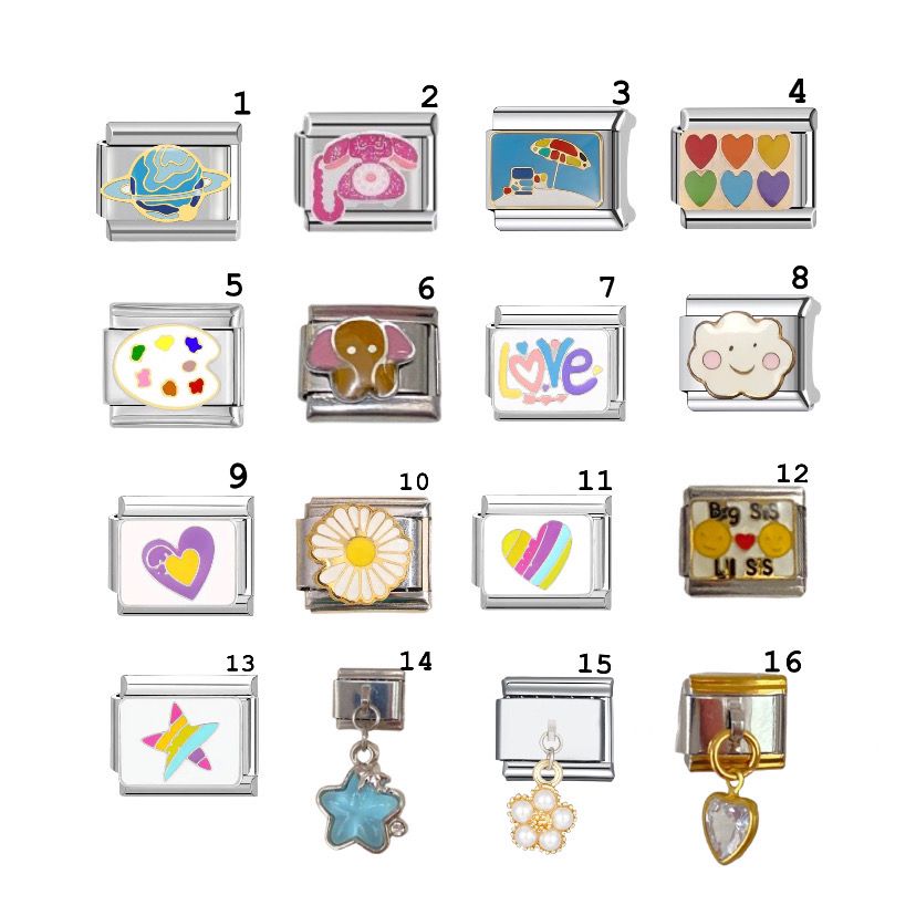 Charm Pulsera Italiana 11