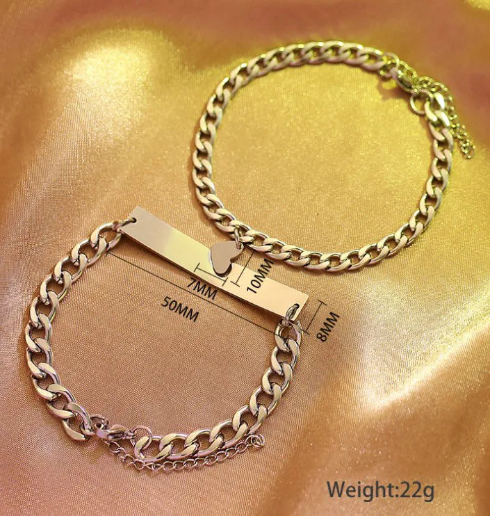 Pulsera para parejas