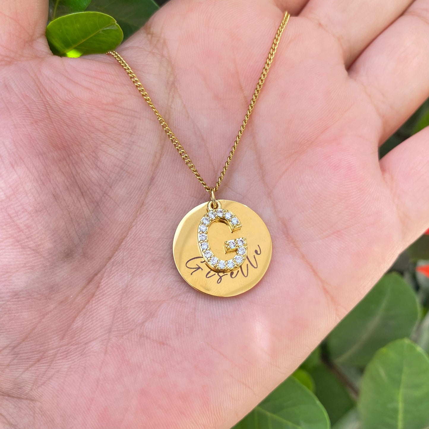 Collar Nombre + Inicial