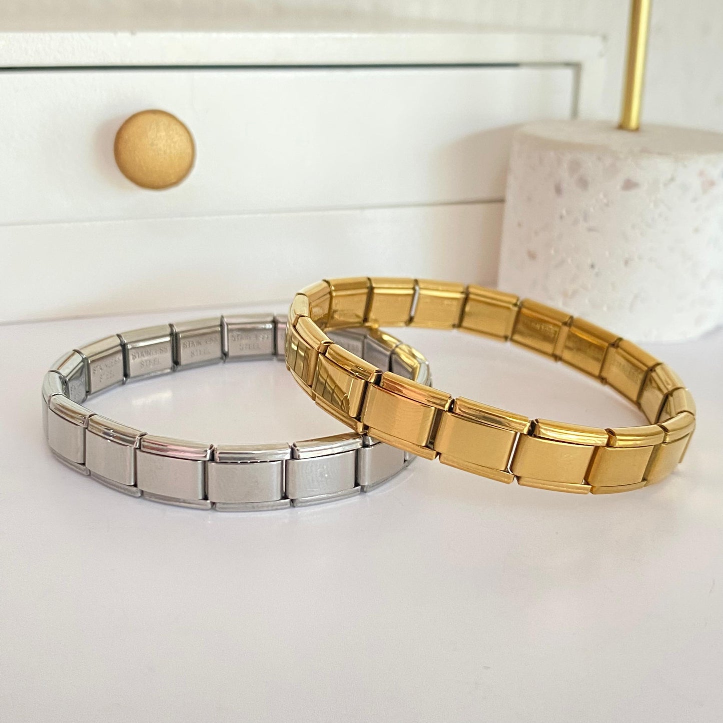 Pulsera Italiana Acero