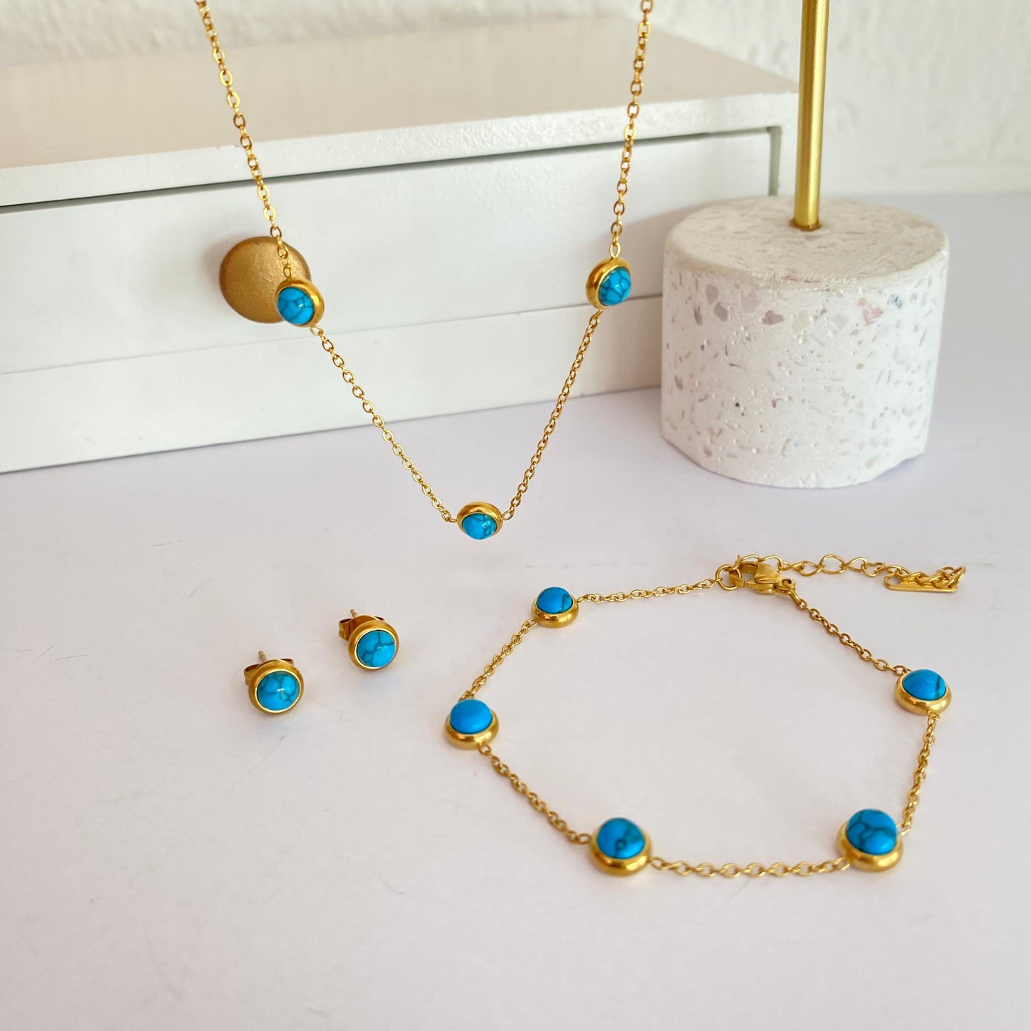 C7390 acero/set