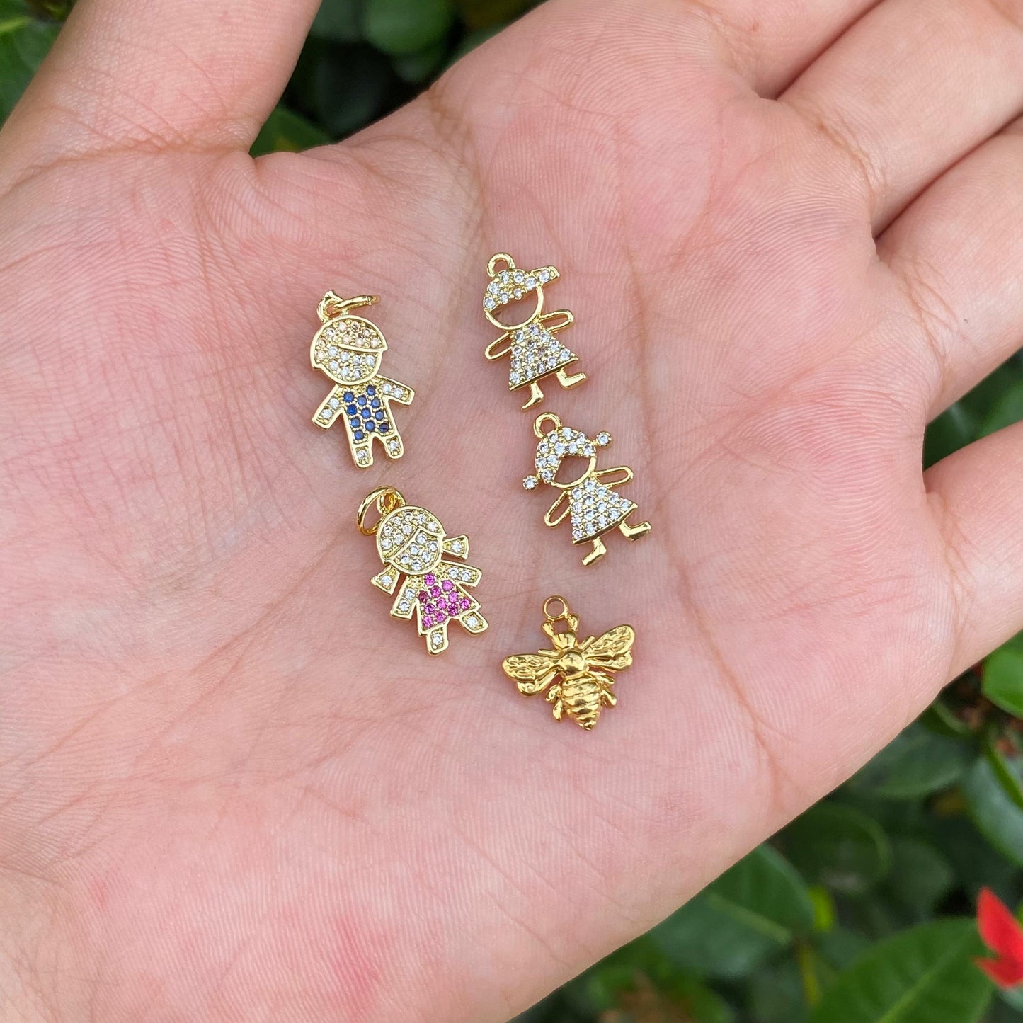 Dijes Minis Niños chapa