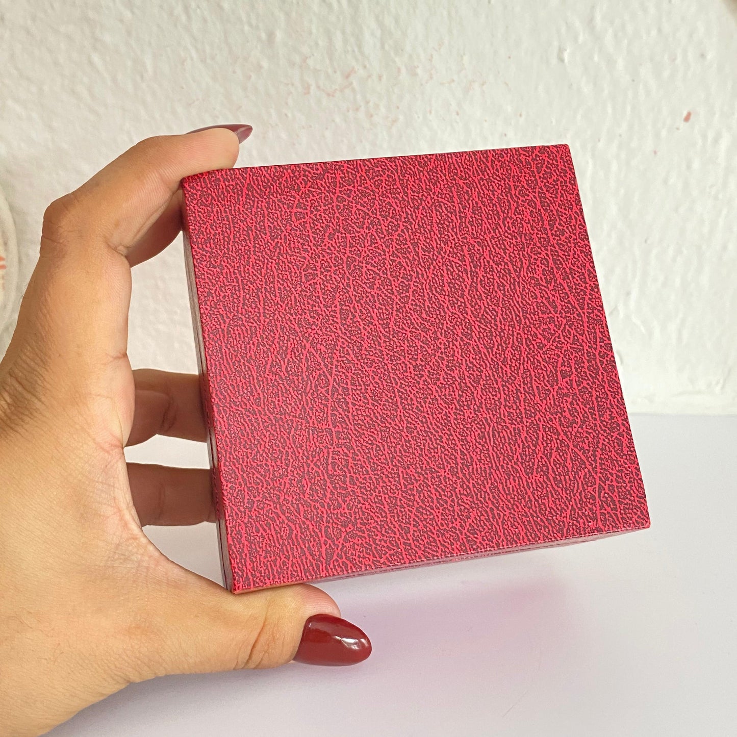 Caja P/ reloj o pulseras Roja