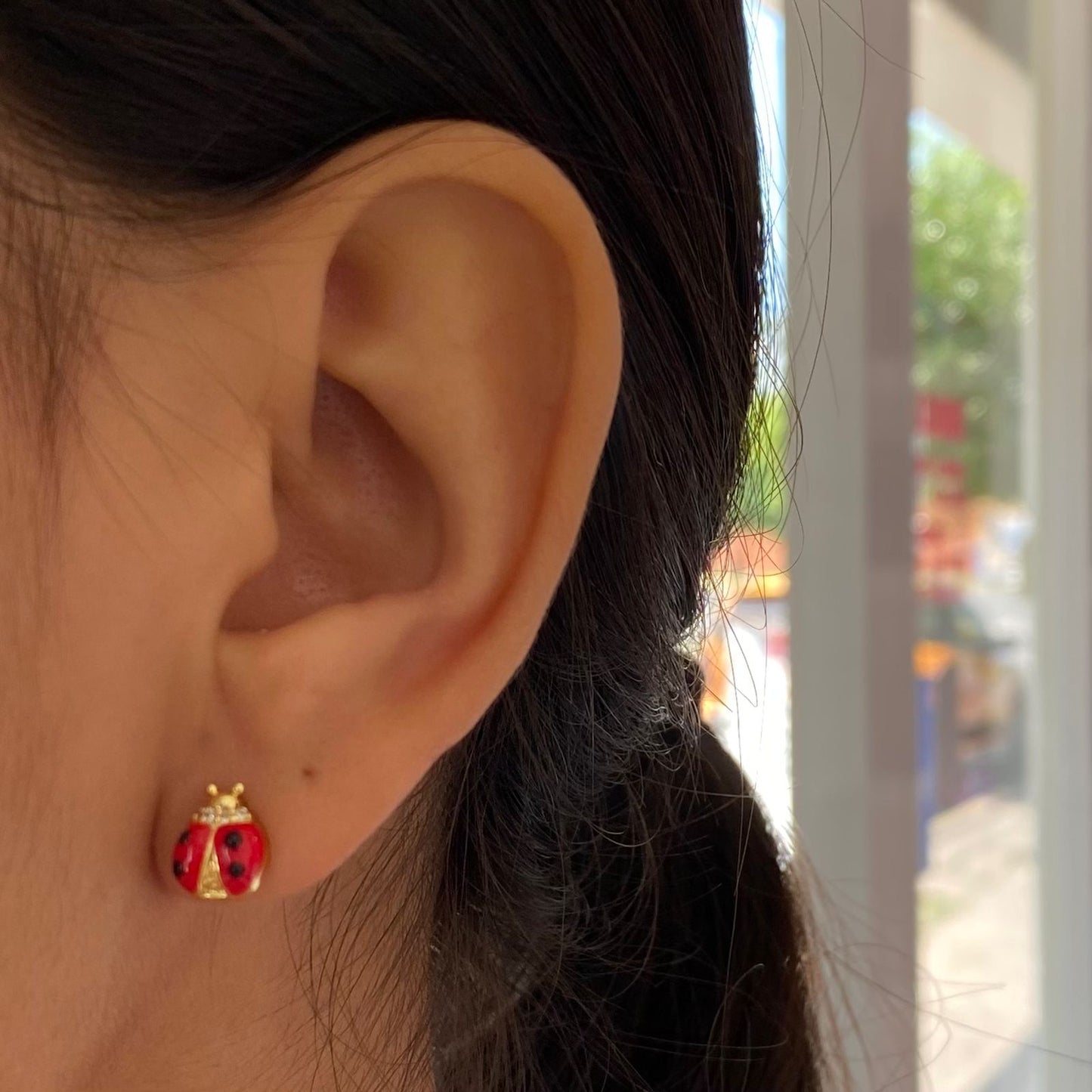 Aretes Catarina Mini Chapa