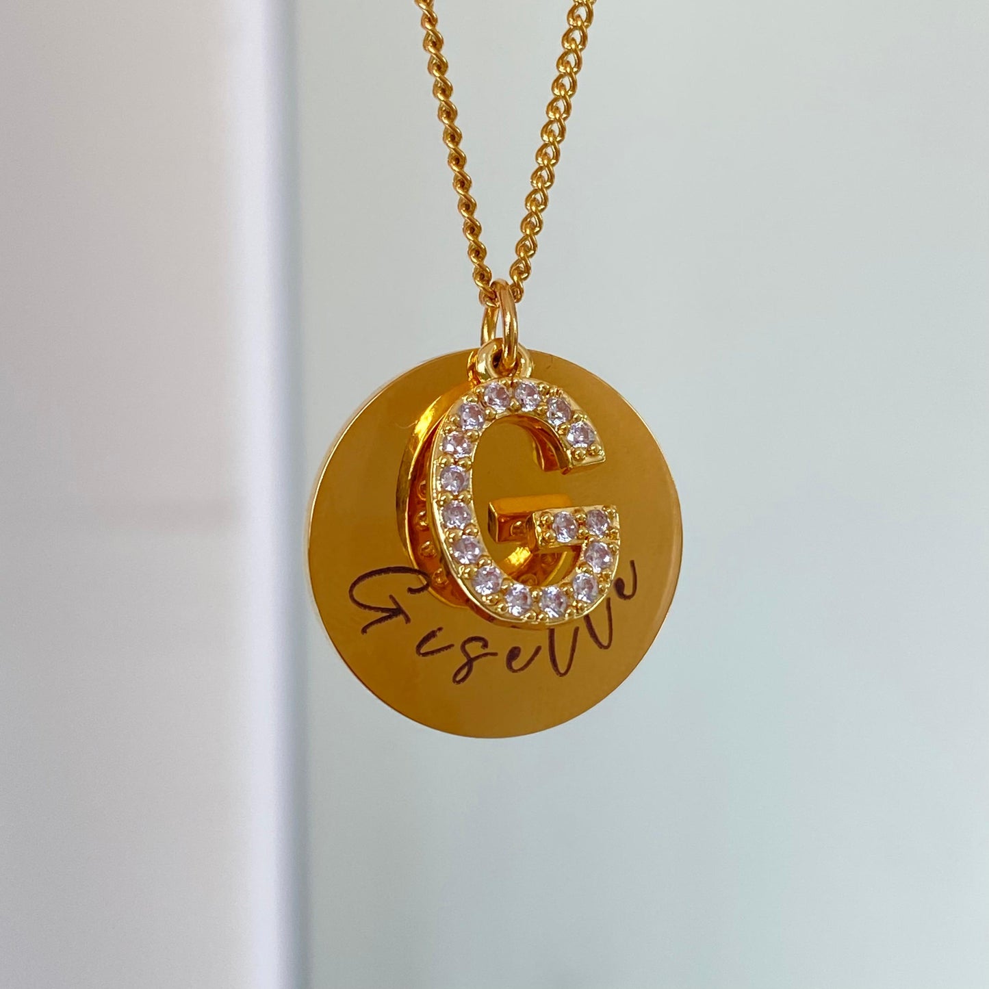 Collar Nombre + Inicial