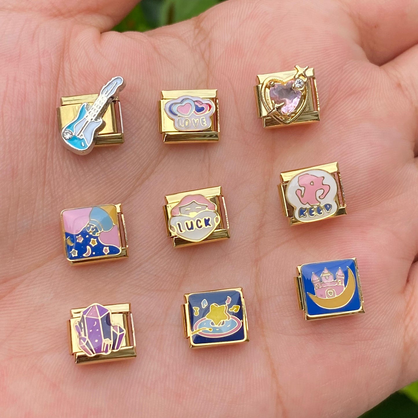 Charms Dorados Italianos