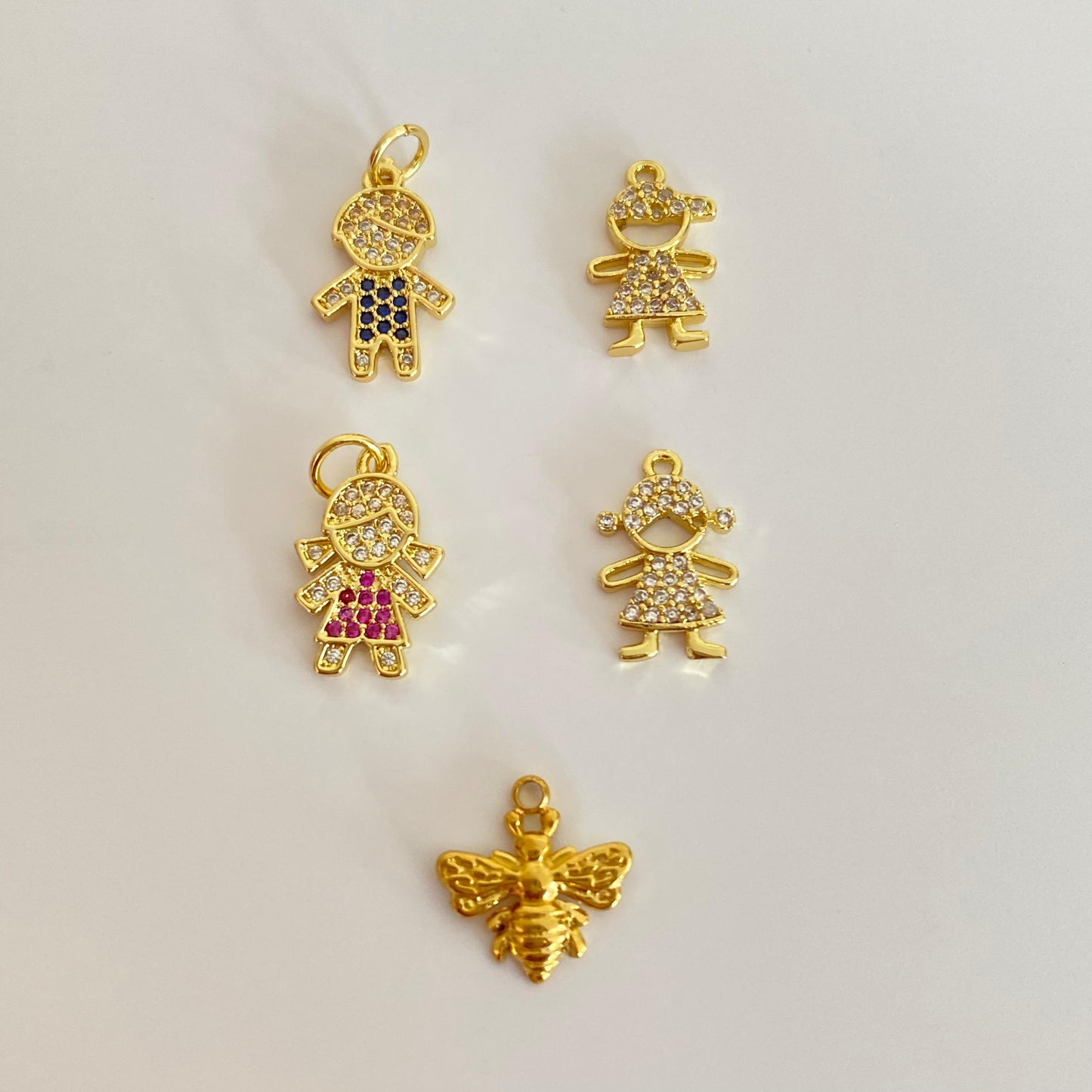 Dijes Minis Niños chapa