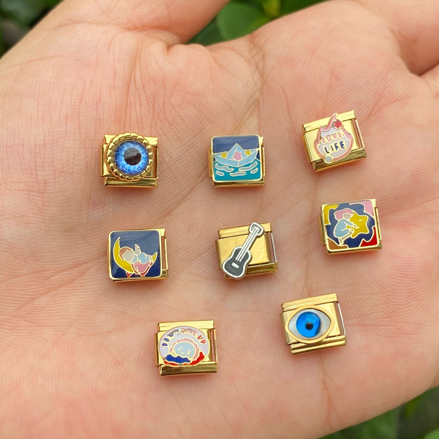 Charms Dorados Italianos