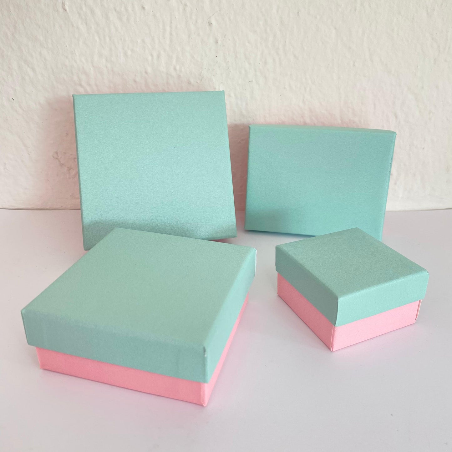 Caja Verde-Rosa