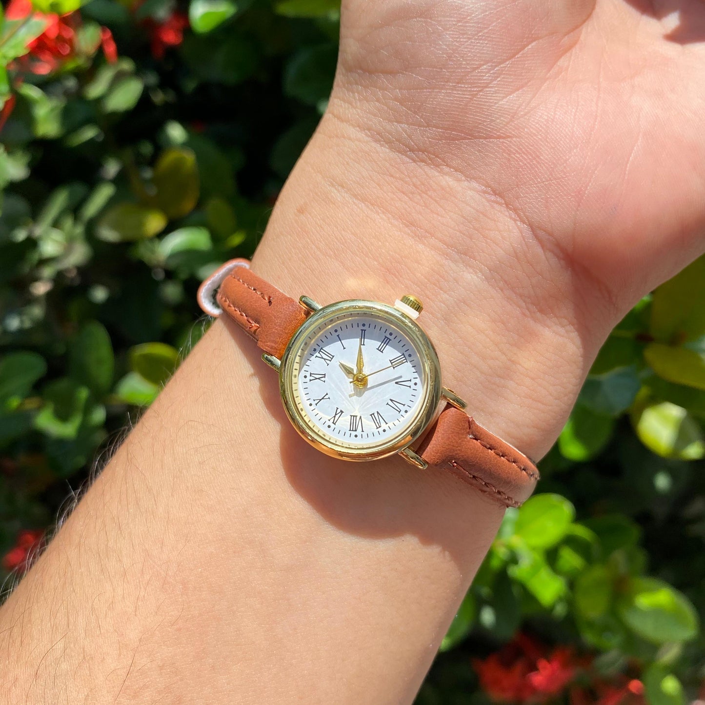 Reloj Clásico Café