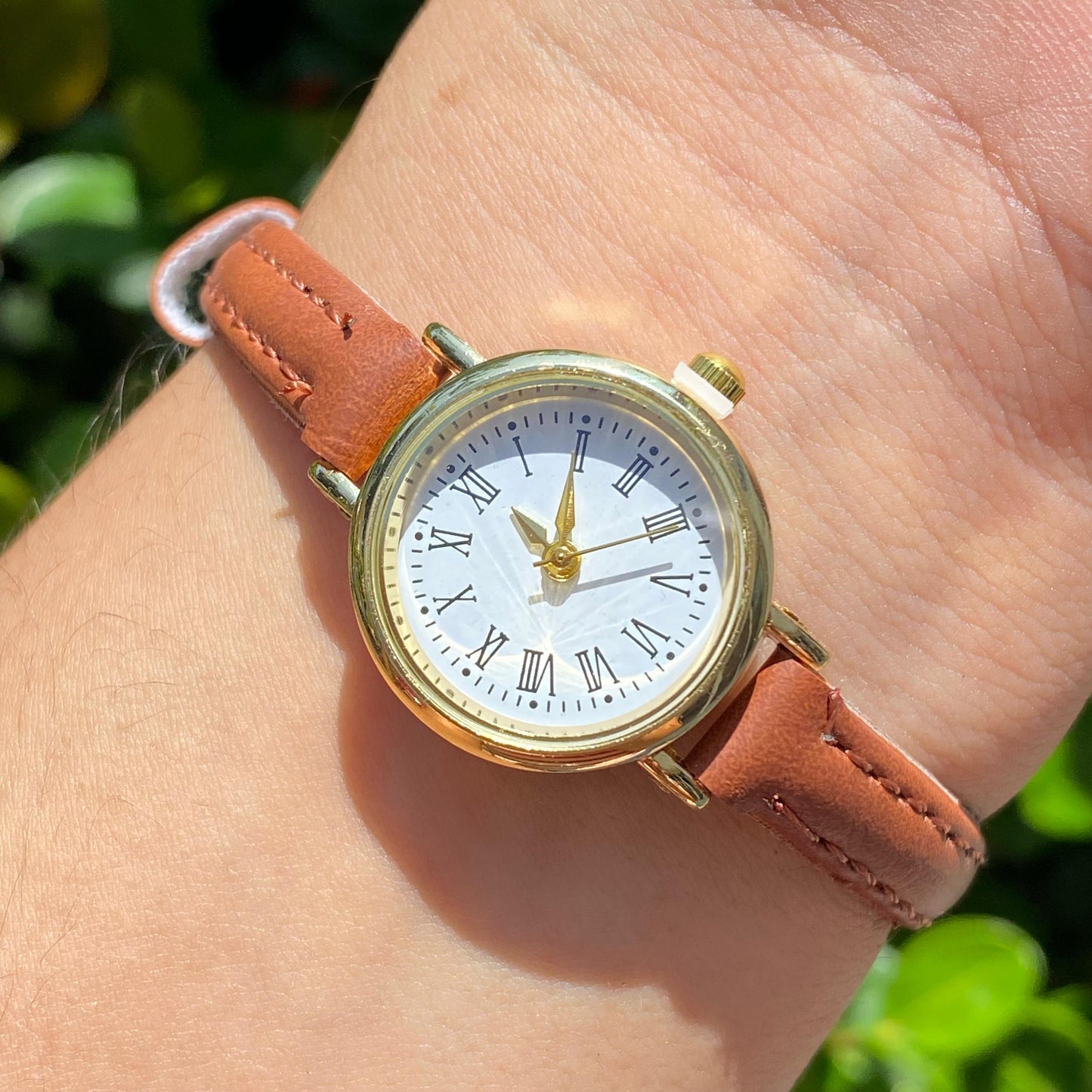 Reloj Clásico Café