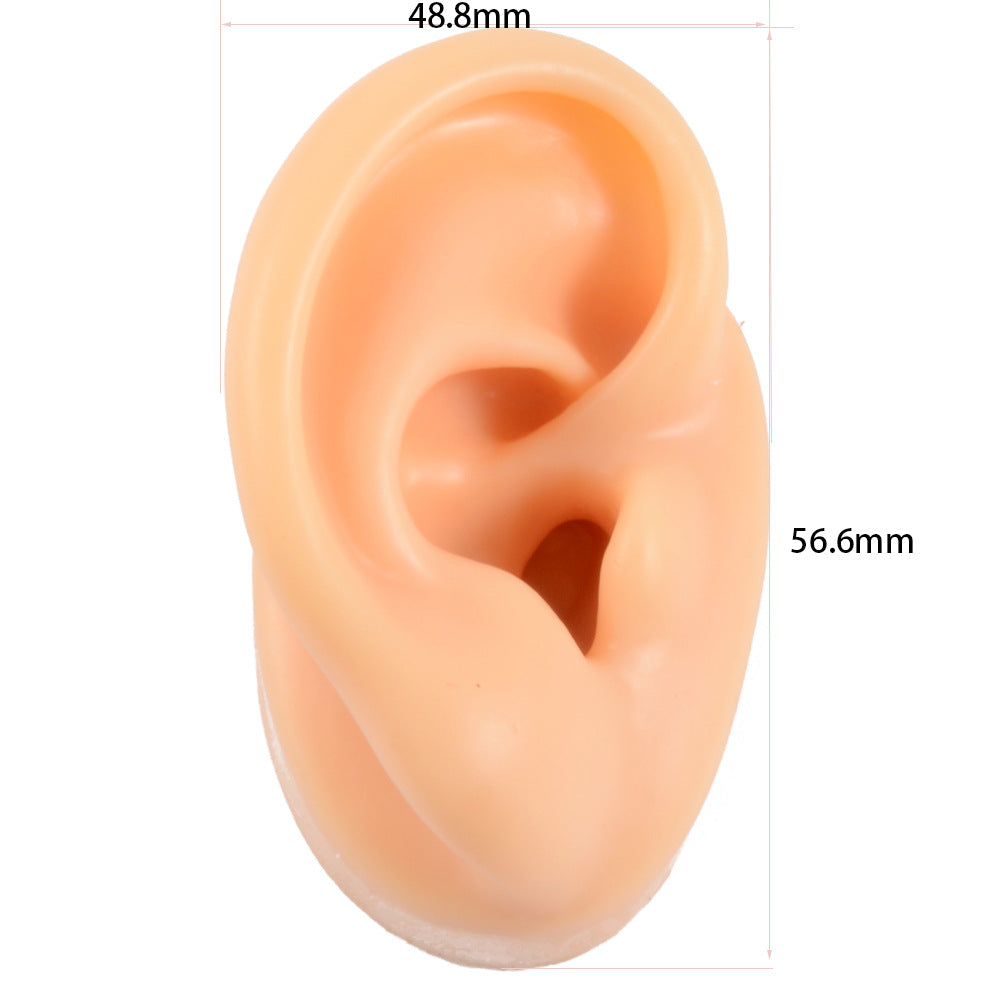 Oreja izquierda silicon.