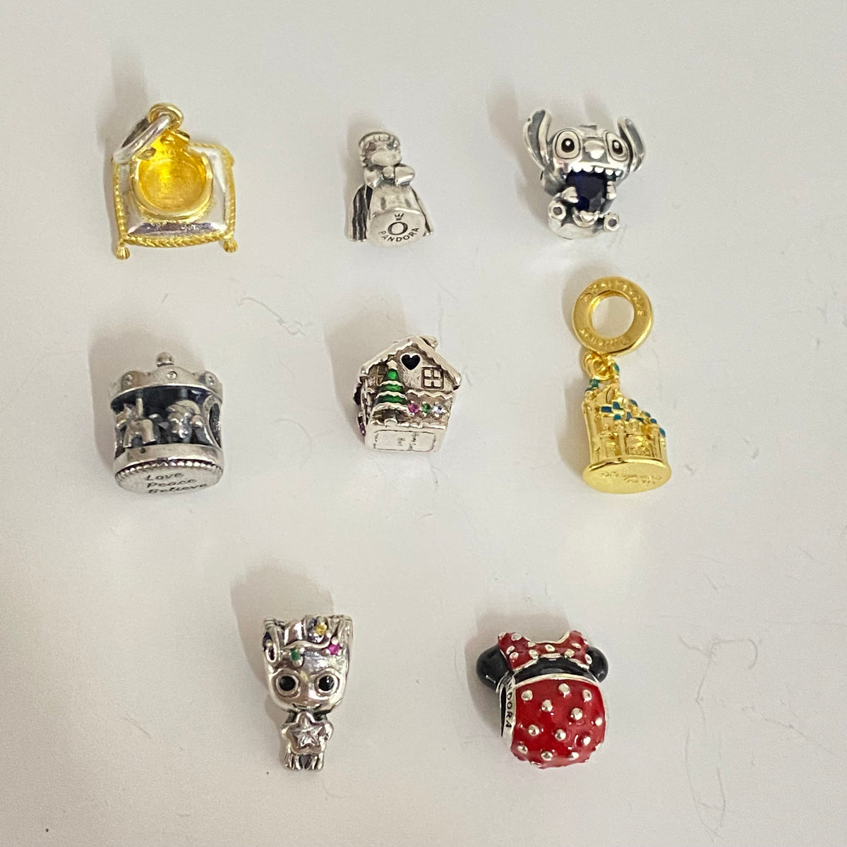 Charms Inspo Pandora Disney word🌟
