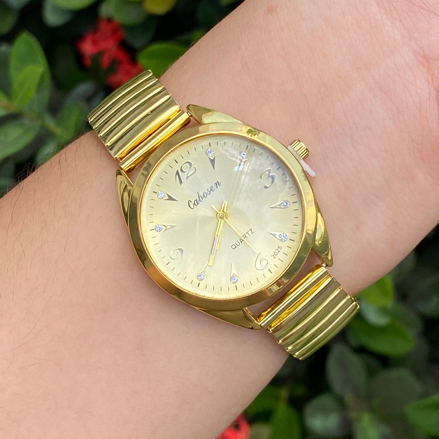 Reloj Dorado Chapa