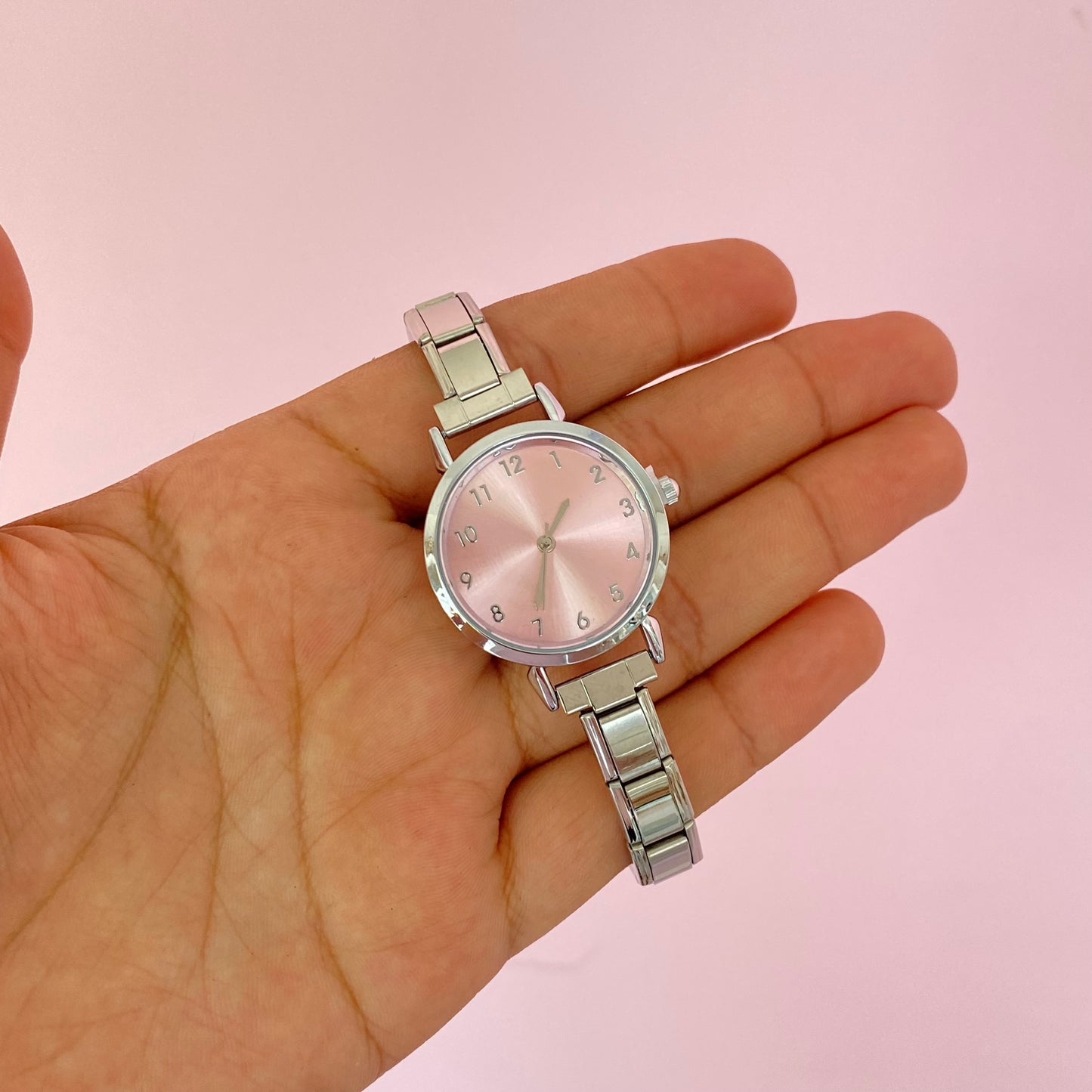 Reloj Redondo Italiano Acero