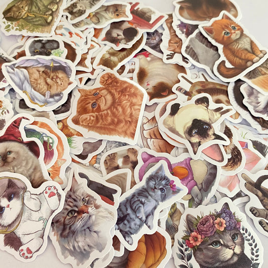 Sticker gatos