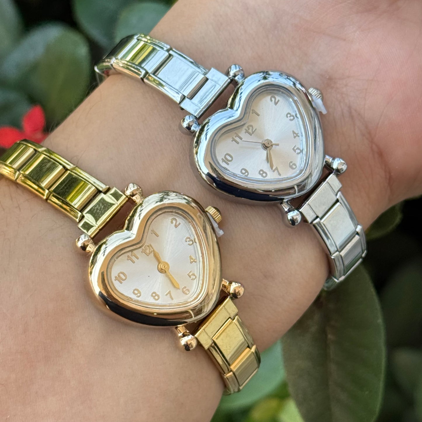 Reloj Italiano Corazón acero