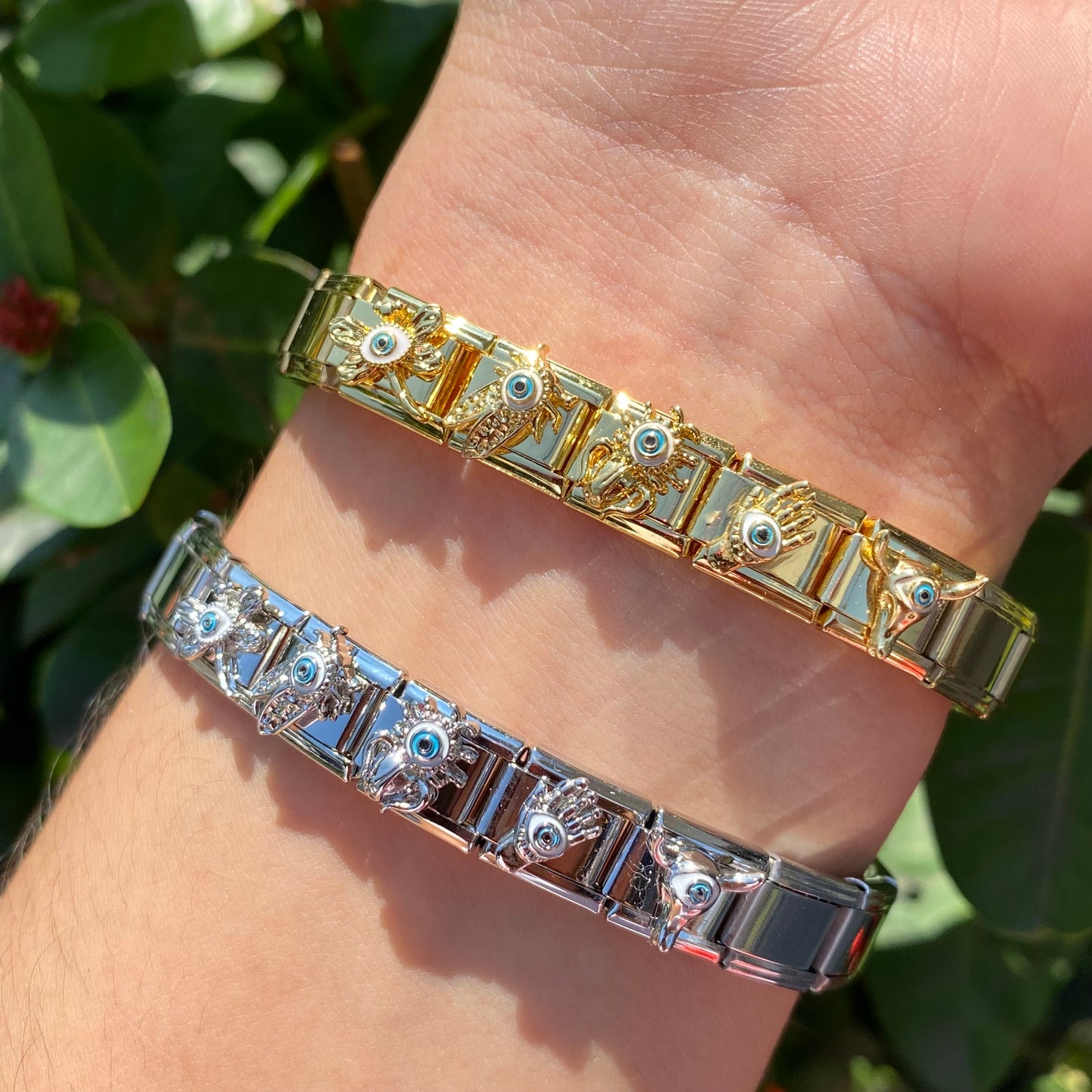 Pulsera Italiana Con Dije