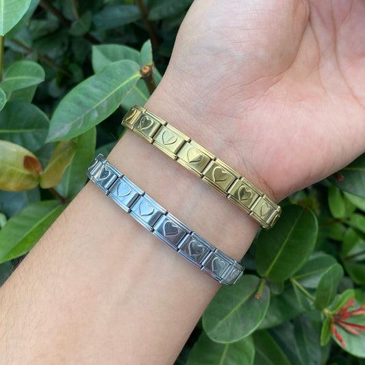 Pulsera Italiana Corazón