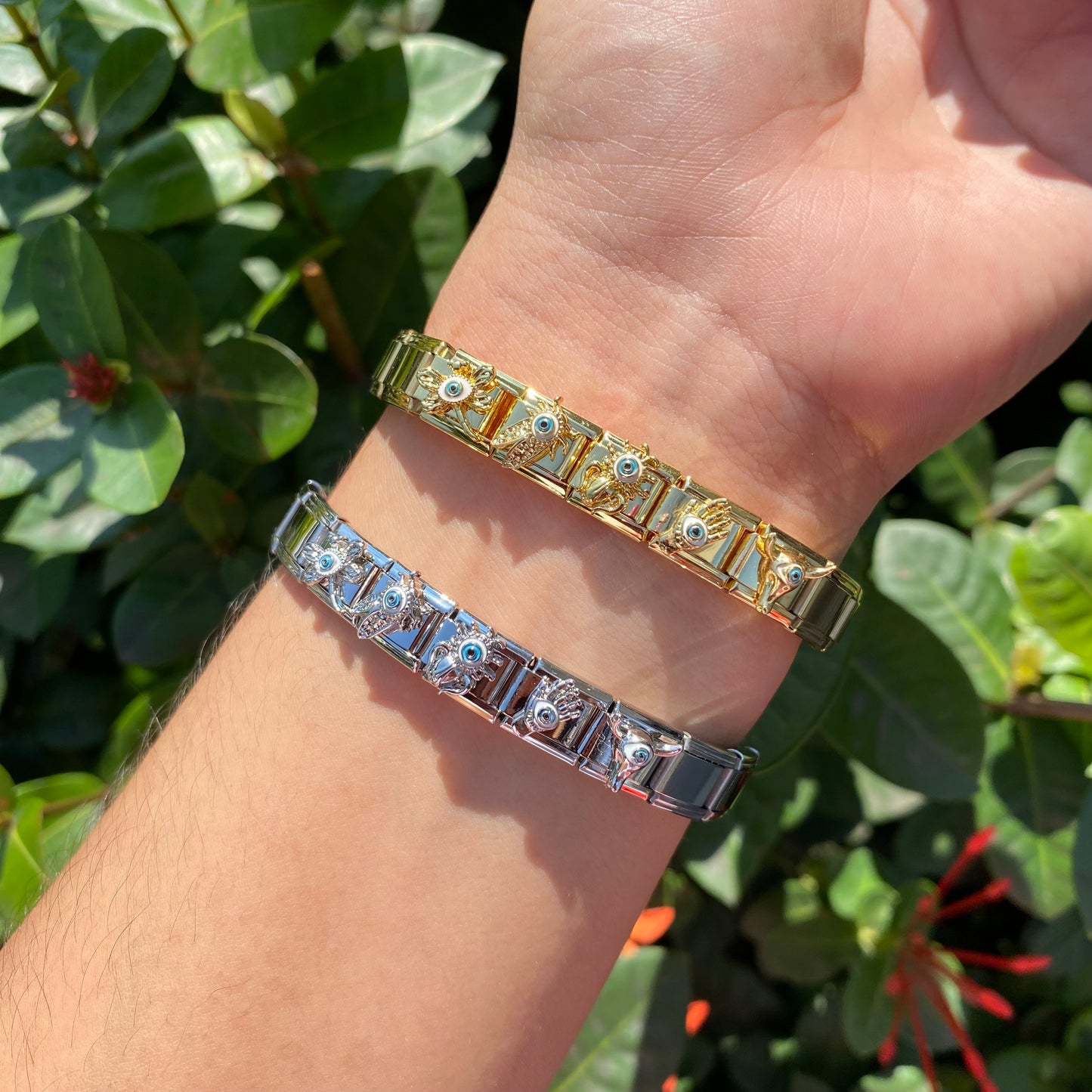 Pulsera Italiana Con Dije