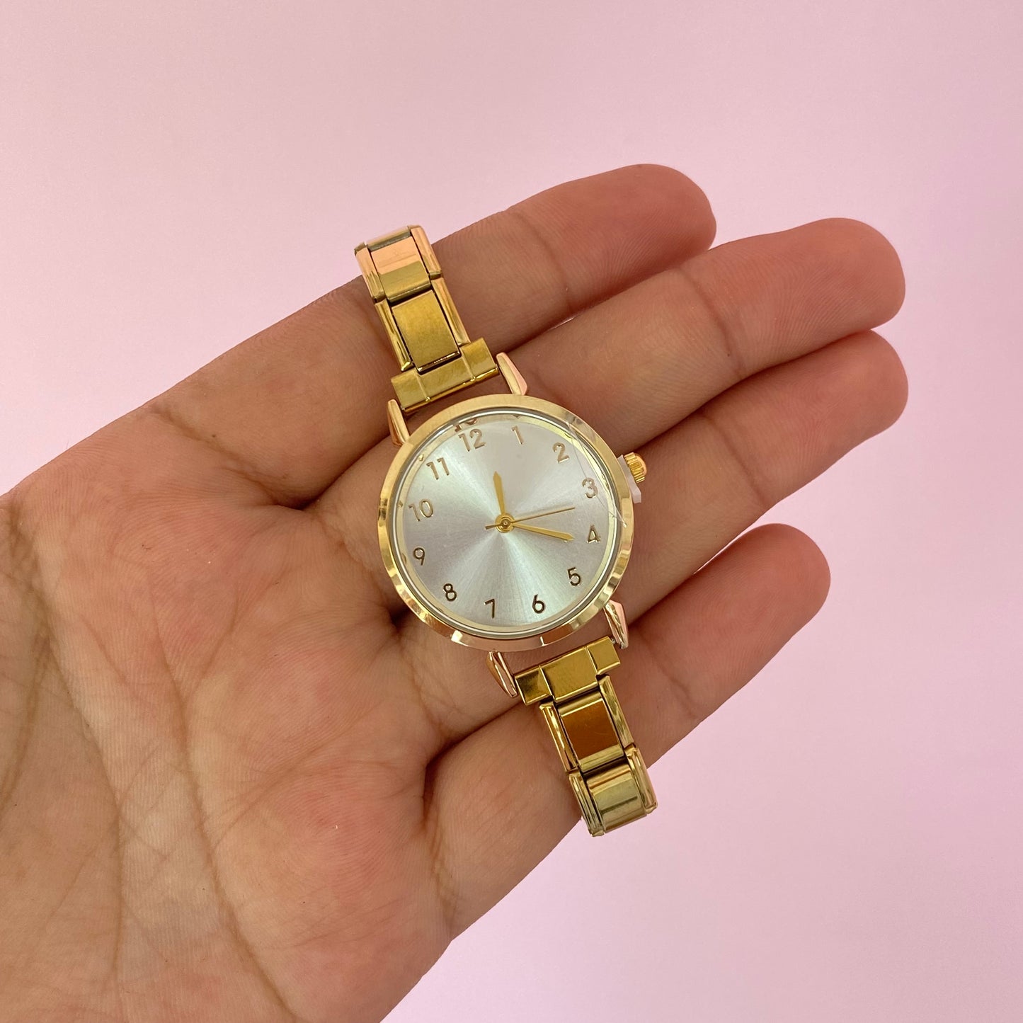 Reloj Redondo Italiano Acero