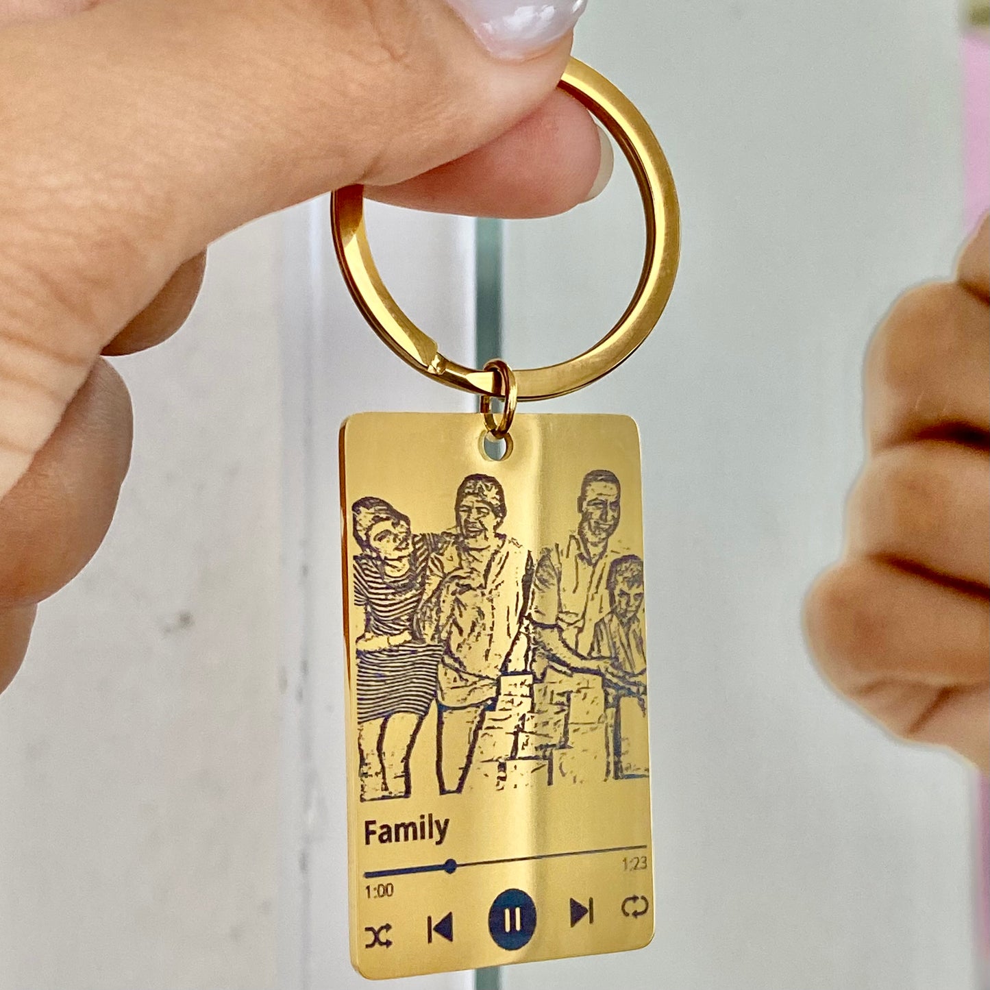 Llavero Rectángular