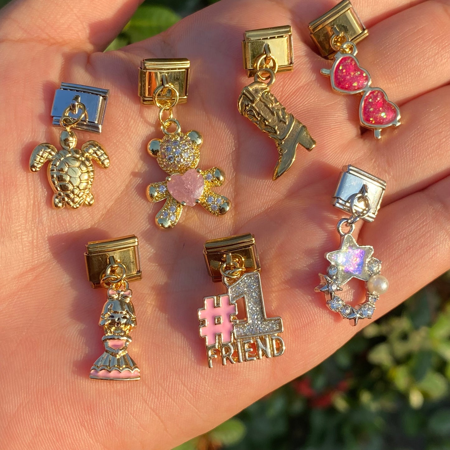 Charm Pulsera Italiana