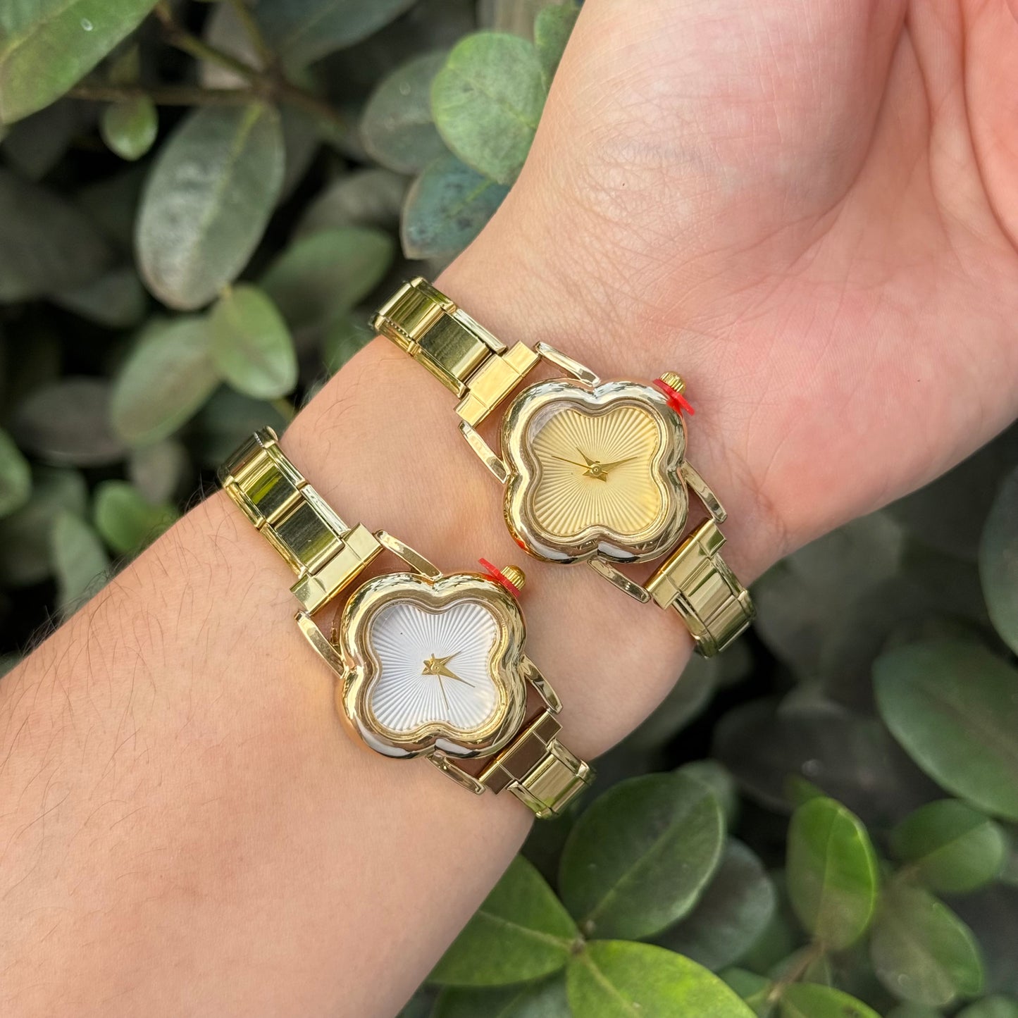 Reloj Italiano Trébol acero