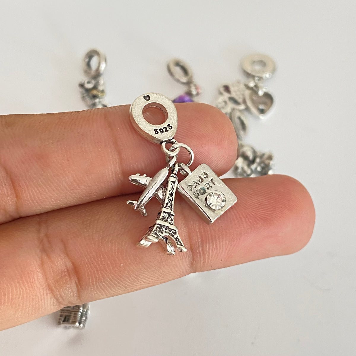 Charms Inspo Pandora Silver magic🧸🎈