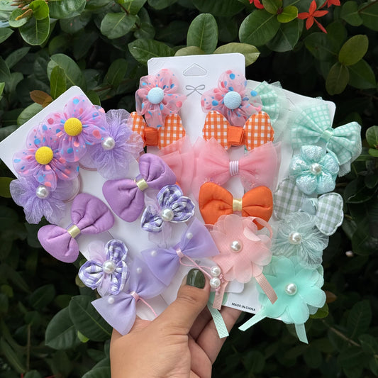 Set Moños Niña