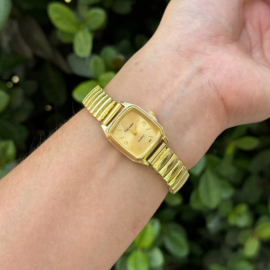 Reloj Elástico Dorado