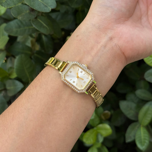 Reloj italiano rectangular cristales