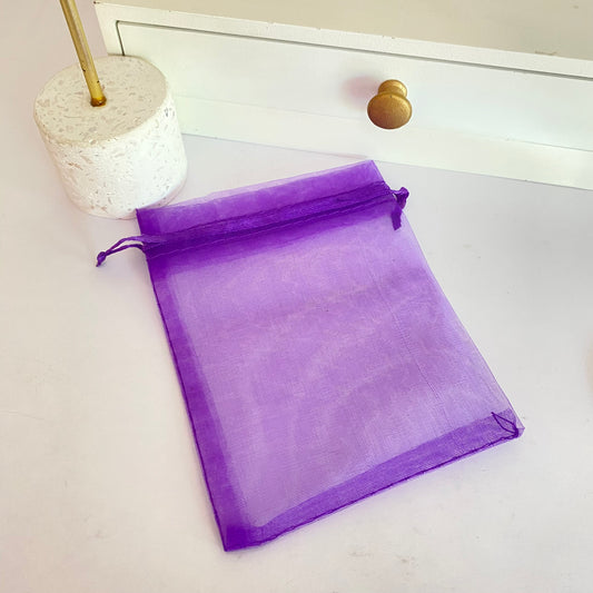 Bolsa Organza Morada