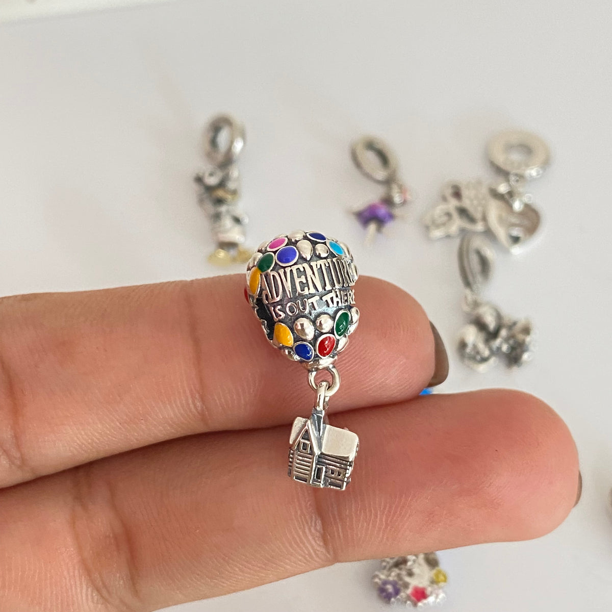 Charms Inspo Pandora Silver magic🧸🎈