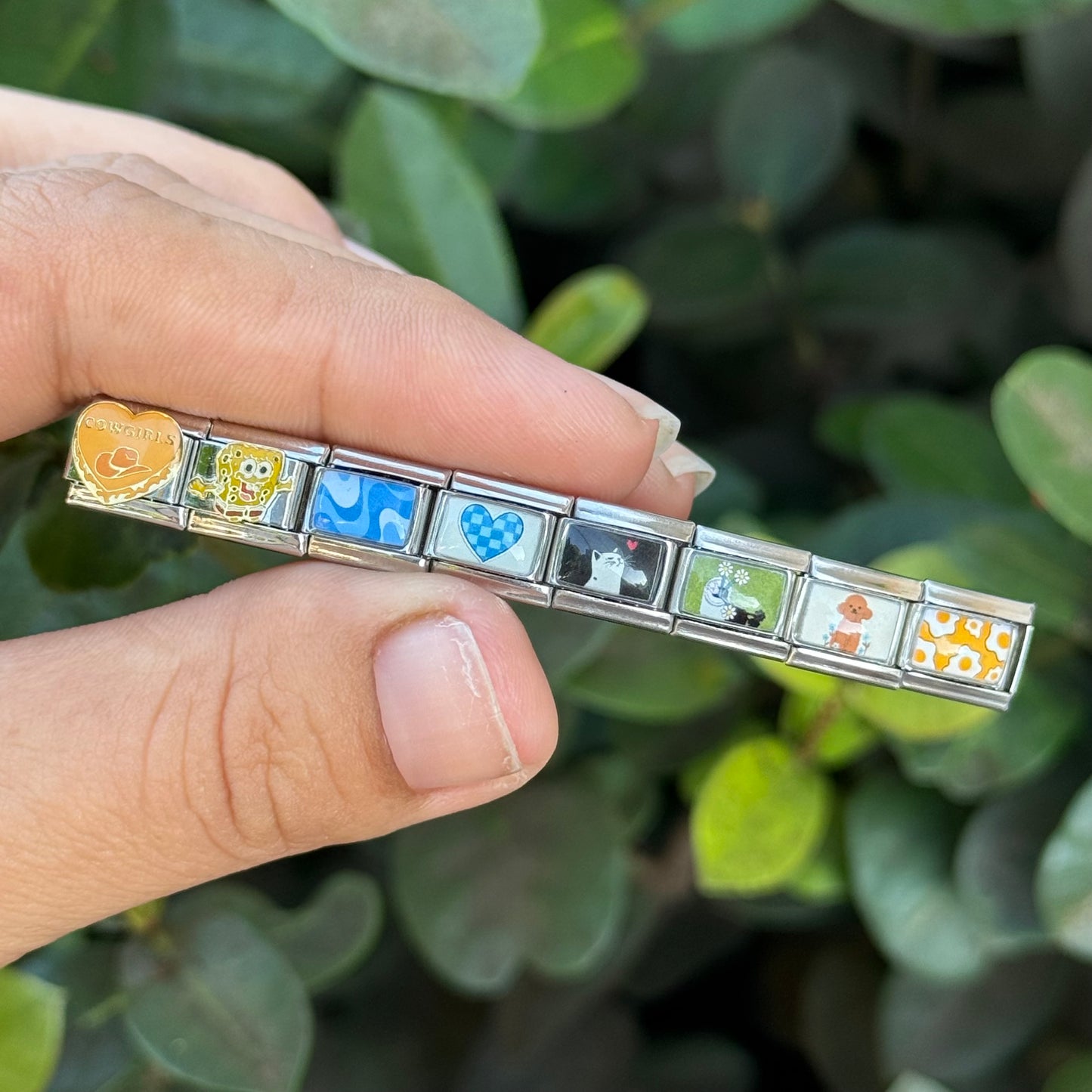 Charm Pulsera Italiana 💙🐶🤠