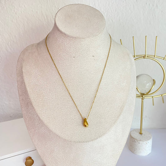 Collar Gota mini Acero