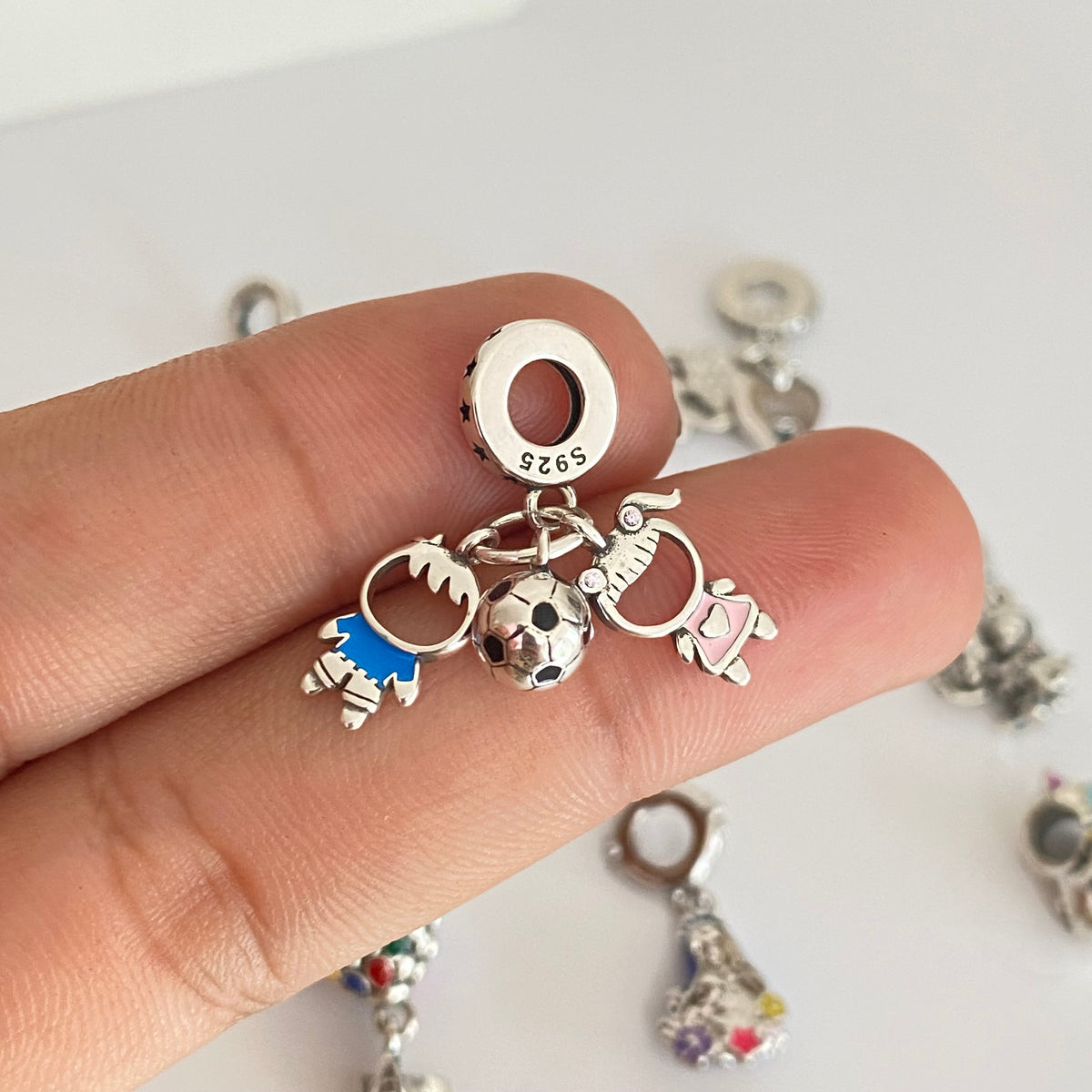 Charms Inspo Pandora Silver magic🧸🎈