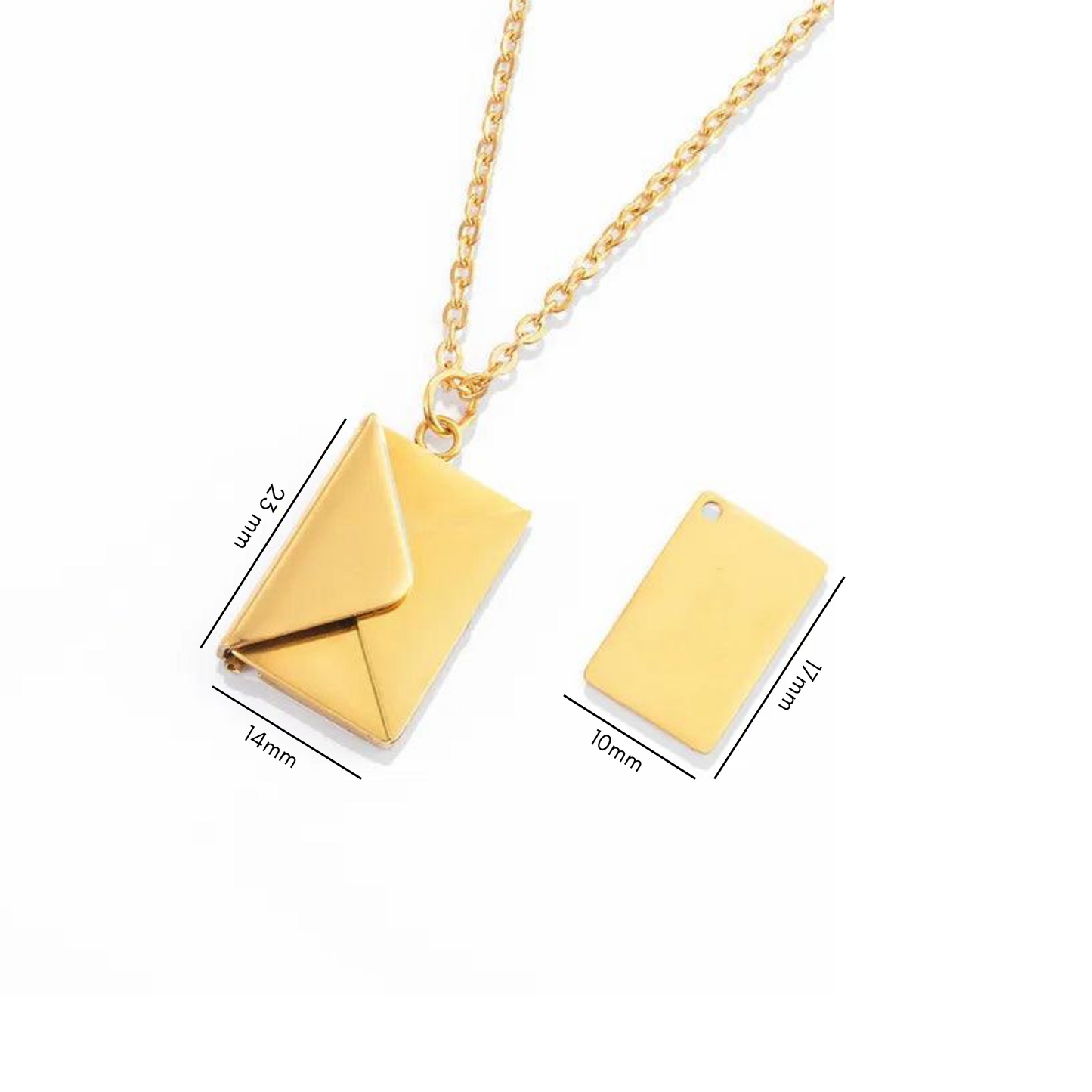 COLLAR CARTA PERSONALIZADO